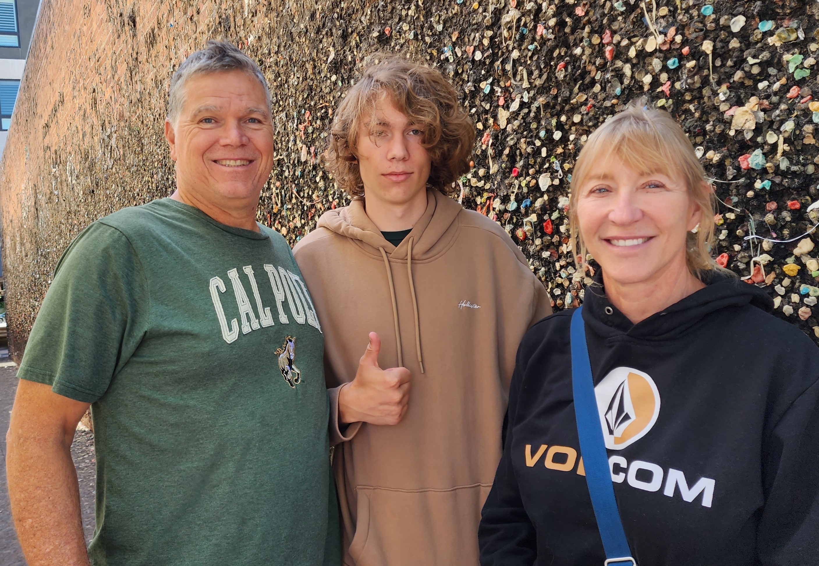 Cal Poly SLO Gum Wall