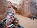 201124 ArchesHike DSC07235 SandArch PJeffSelfie