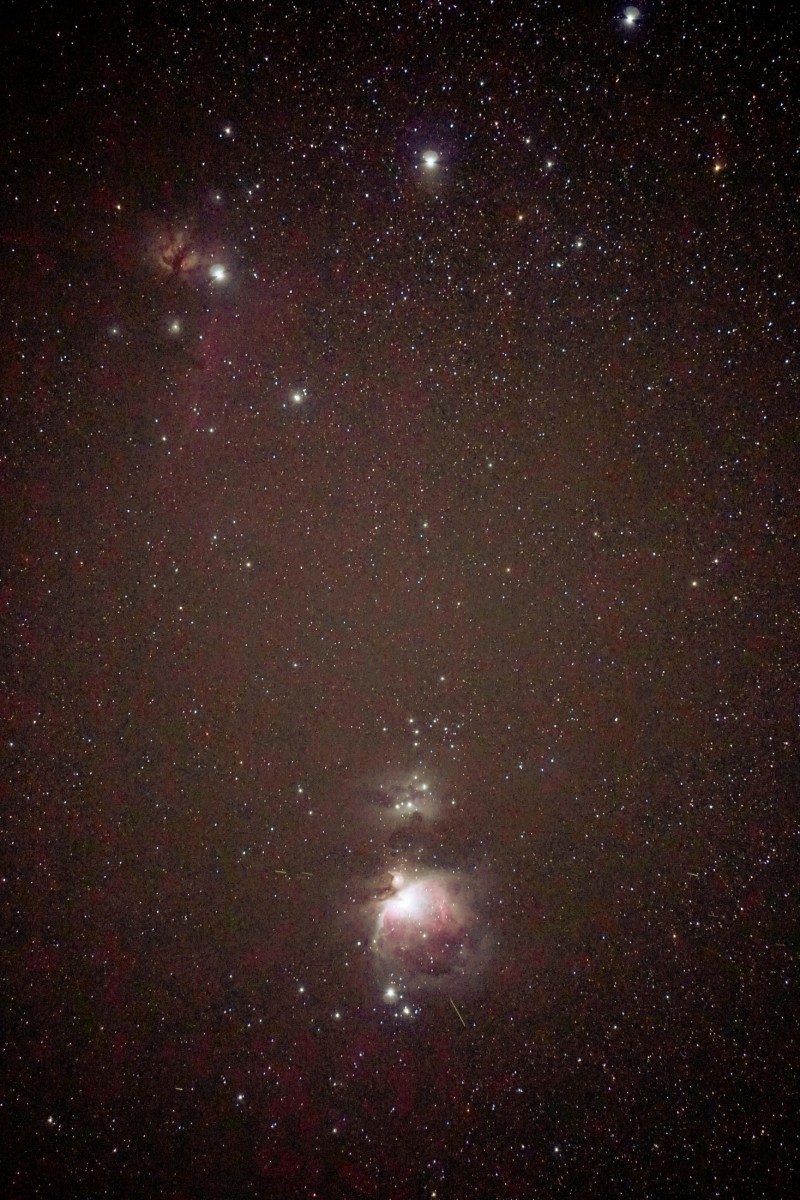 Orion - belt and below